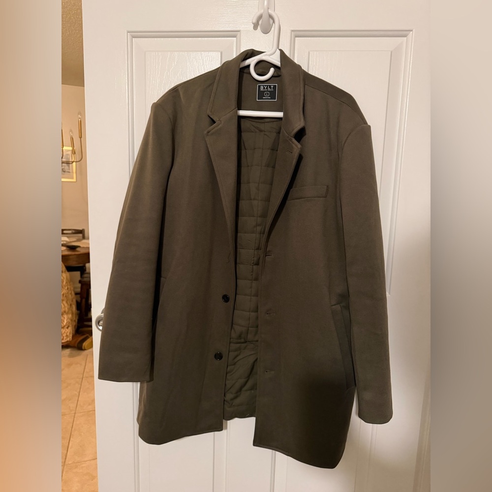 Men's Taupe Bylt Coat
